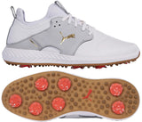Puma Ignite PWR Adapt Caged Crafted Golf Shoes - White / High Rise