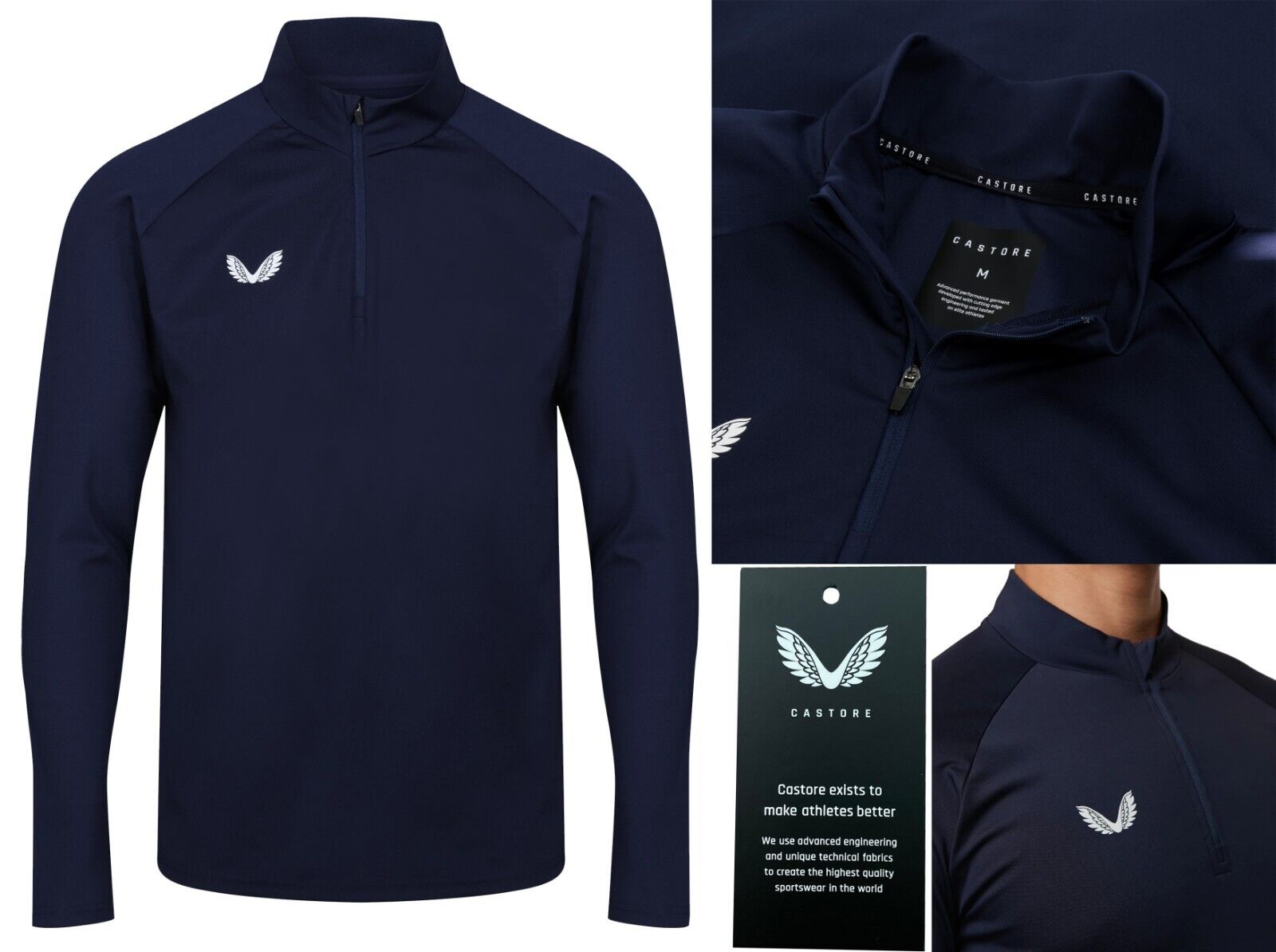 Mid zipper pullover jacket sales