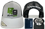Glyde Golf X Taylormade Tour Trucker Performance Mesh  Cap - White / Black