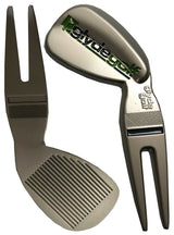 Glyde Golf Divot Tool / Pitch Mark Repairer Fork - Wedge Shaped