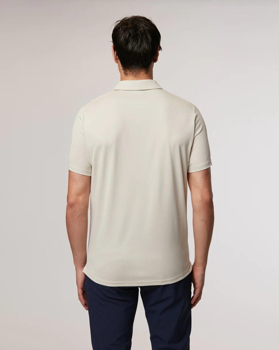 Castore Golf Tota Performance Polo Shirt - Stone