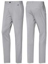 Adidas Golf Ultimate 365 Tapered 3 Stripe Golf Trousers - Light Grey